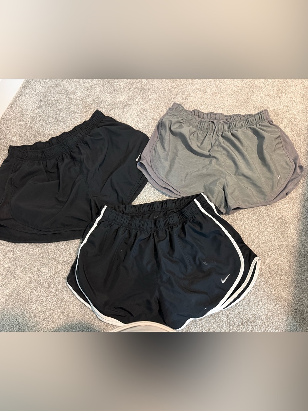 3 pairs of Nike shorts